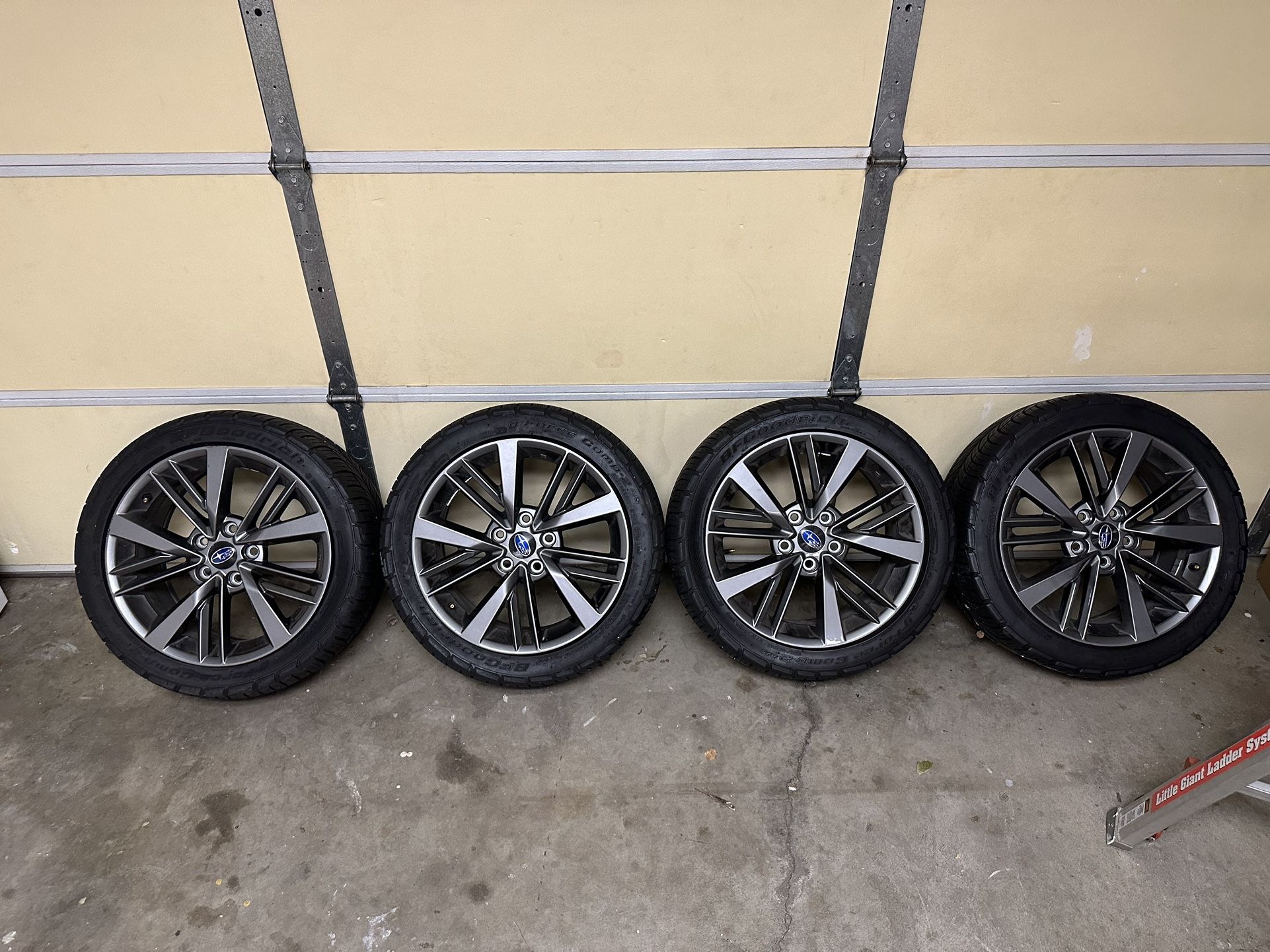 OEM Subaru WRX Wheels+Tires