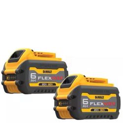 Dewalt Flexvolt 6ah Batteries 
