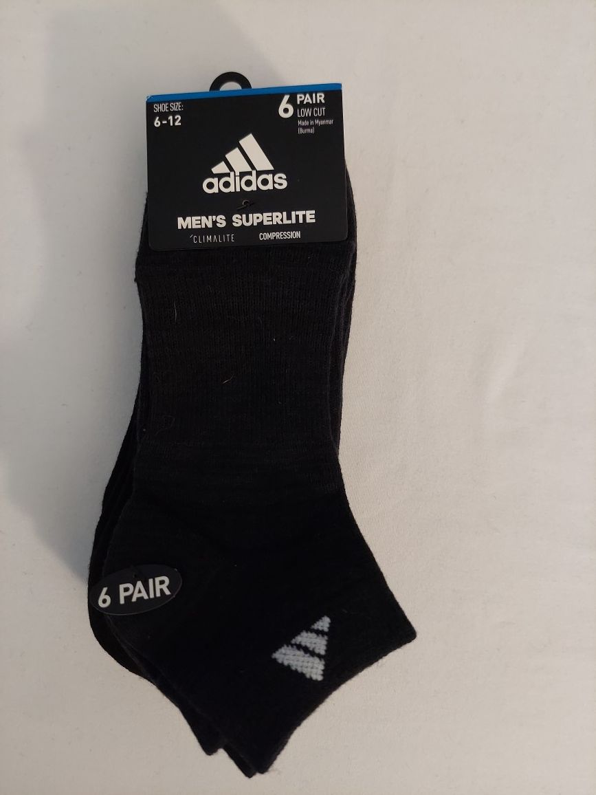 Adidas Men's Superlite Climate Compression Low Cut Socks