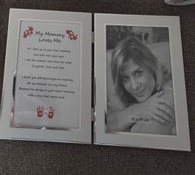 My Mommy Loves Me Double Photo Frame