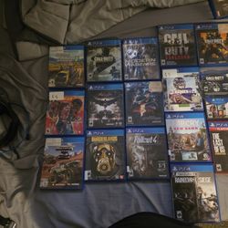 PlayStation 4 Games And Headsets