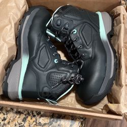 Brand New Hi Top Steel Toe Boots Girls Or Boys Unisex