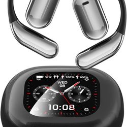 AI Real-Time Translation Earbuds, Open Ear Wireless, brand new