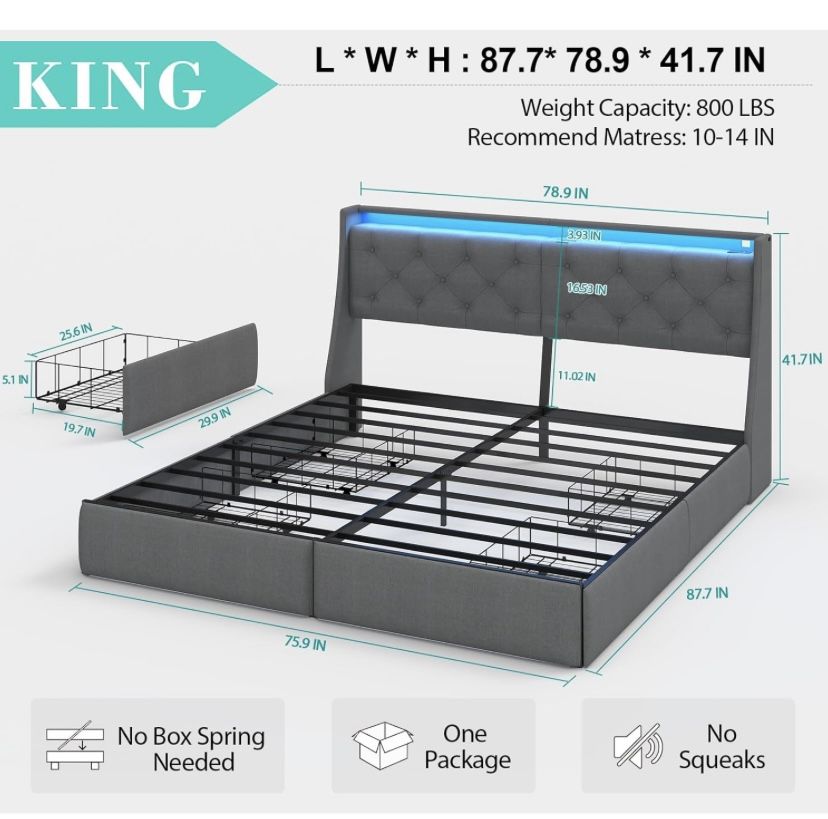 King Size Bed frame!