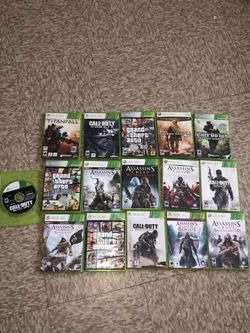 Xbox 360 Disc Games ($20 each)
