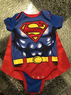 Superman Baby Halloween Costume Onesie