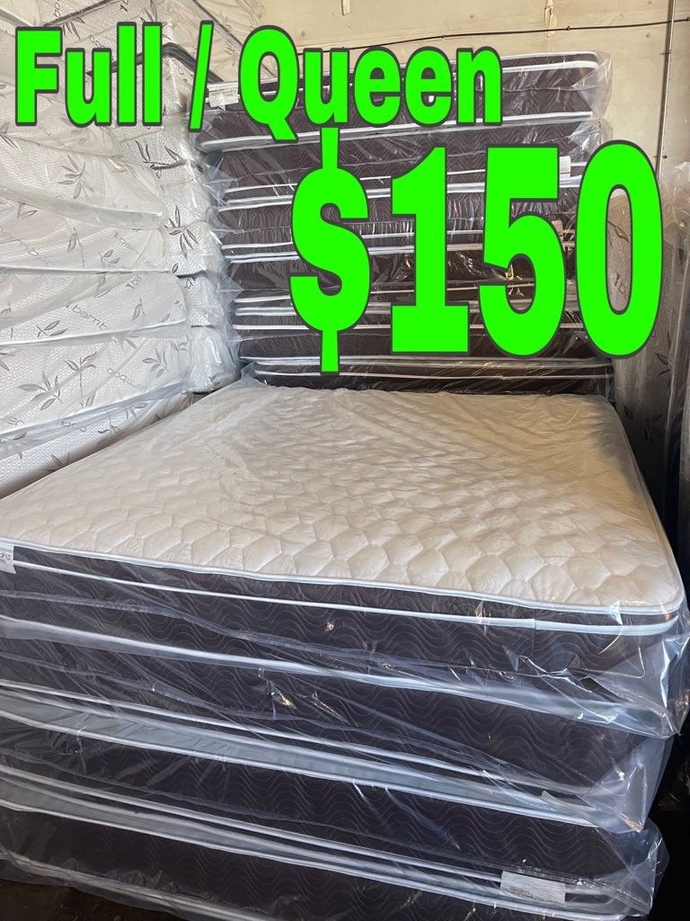 Queen Pillow Top/ Colchones