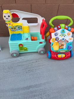 2 Baby walker toys.