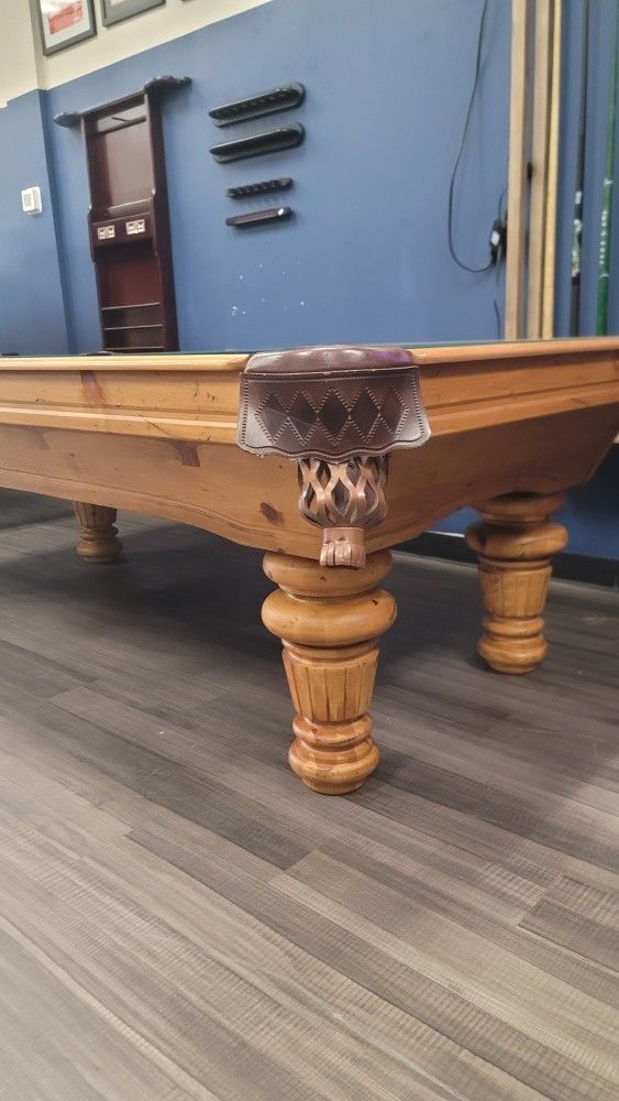 Pool Table 8ft Golden West The Timberline Free Delivery And Setup New Billiard Cloth