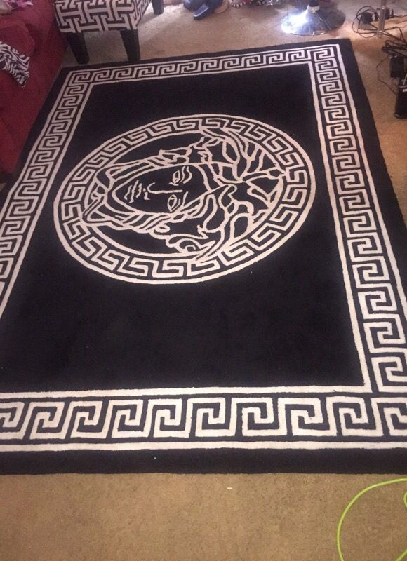 Medusa Versace Rug 6x8ft