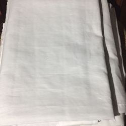 Sky blue light weight Ikia curtain for sunroom