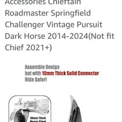 Indian Chieftain Chrome Sissy Bar