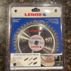 7-1/4 Lenox Circular Saw Blade (Steel Cutting)