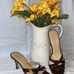 Roberto Vianni Brown Vintage Leather Heels
