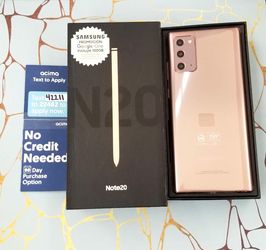 New Inbox Samsung Galaxy Note 20 5G 128gb Unlocked. Tv 