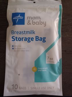 Medline Mom & Baby Breastmilk Storage Bags 10-Pack