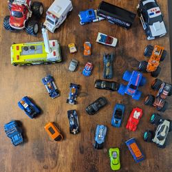 Lot Of Hot Wheels And Other Toy Vehicles 