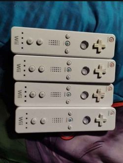 Wii remotes, $25 each