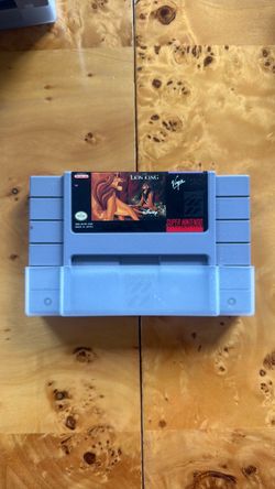 The Lion King SNES Cartridge
