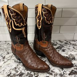 Ostrich Boots 9.5d Like New