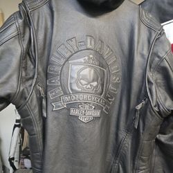 Harley Davidson 3-n-1 Leather Jacket