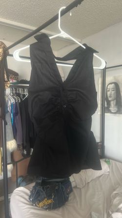 Black dress top