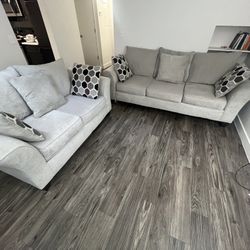 Two Different Sized Sofas (Barely Used)