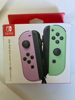 Joy-Con (L)/(R) - Pastel Purple/Pastel Green (Japan Stock)