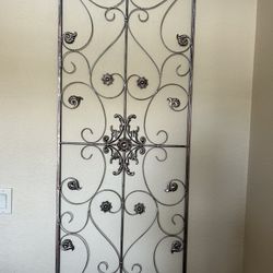 Metal wall art
