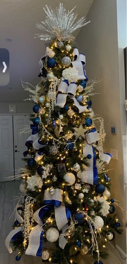 Christmas Blue Decorations