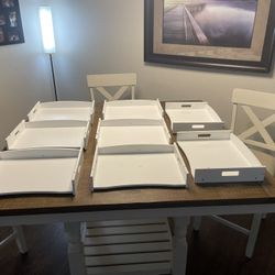 Craft Shelves (8) Stackable $40