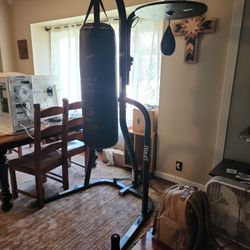 Boxing Punching Heavy Speed Bags And Gloves