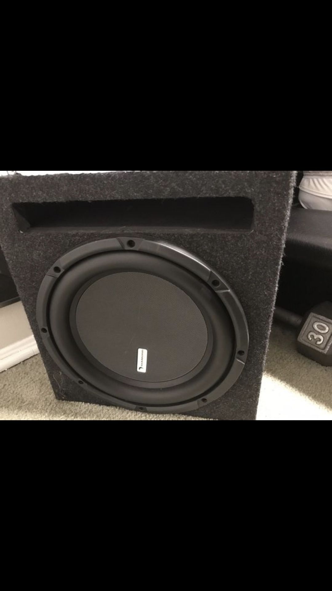 12 inch subwoofer