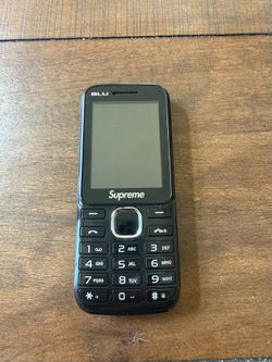 Supreme BLU Burner Phone