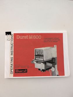 Durst enlarger M600