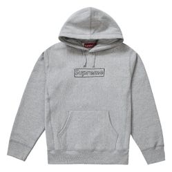 Supreme Box Logo Hoodie Kaws
