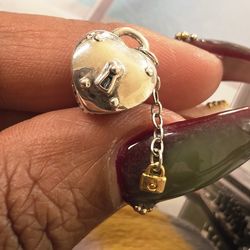 Pandora Heart Lock Charm