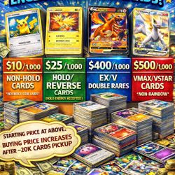 Bulk English Pokémon Cards –Local Meet Up