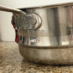 All-Clad Stainless-Steel Double Boiler Insert, 3-Qt.