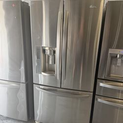 33” LG FRIDGE REFRIGERATOR NEVERA HELADERA FRIO REFRIGERADOR GOOD CONDITION DELIVERY 🚚 FREE WARRANTY 100 DAYS