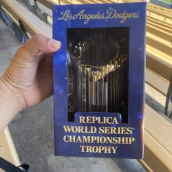 Dodgers Replica World Series Trophy