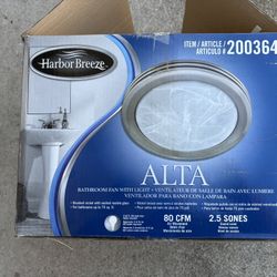 Bathroom Ceiling Fan light