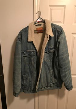 Levi’s denim Sherpa jacket Big and Tall