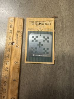 Country Stencils tin stencil - 1989- NEW 