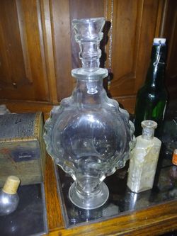 Glass Decanters And Bottles