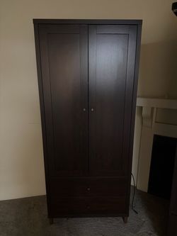 Solid Wood Cabinet – $100