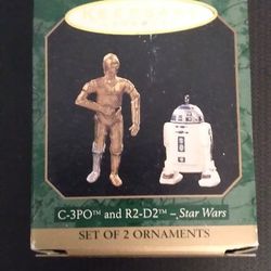 Star Wars "C3PO + R2D2"  Keepsake Ornament