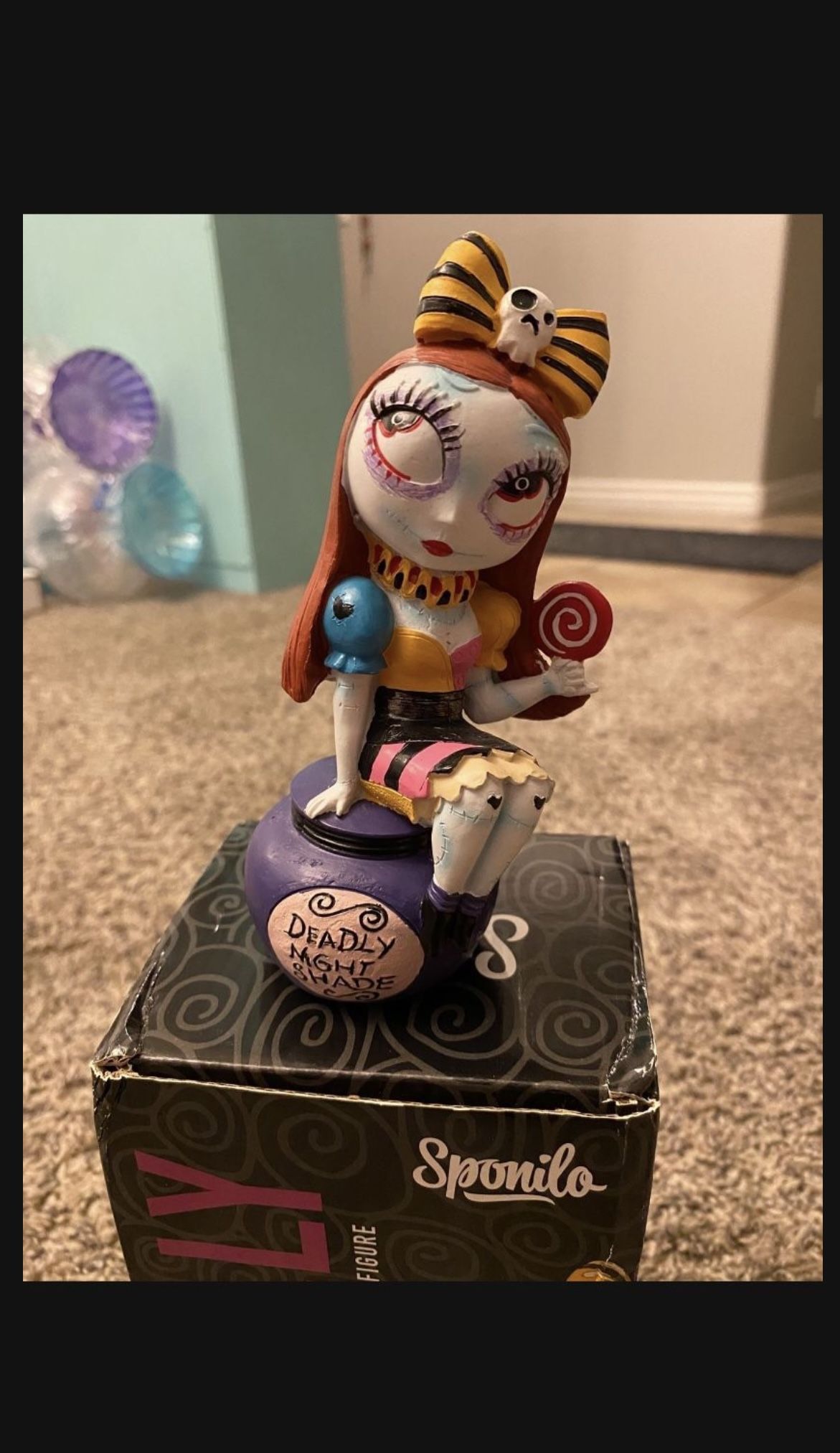 Sponilo The Nightmare Before Christmas Sally High-Quality Resin Figure