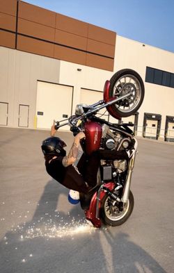Cut Harley Fender