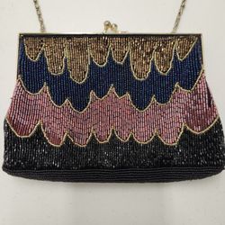 Vintage Beaded Regale Purse Handbag Amazing!
